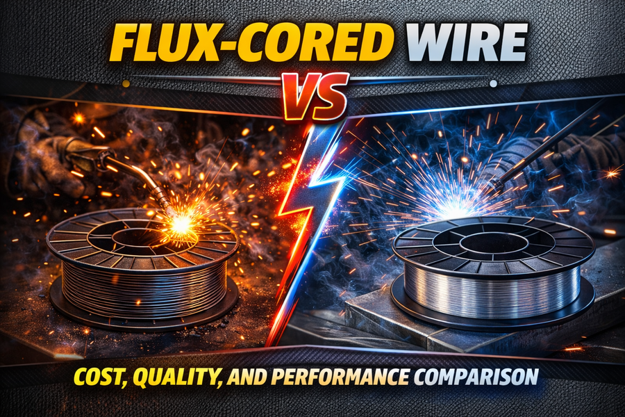 Flux-Cored Wire vs. Solid Wire: Cost, Quality, and Performance Comparison
