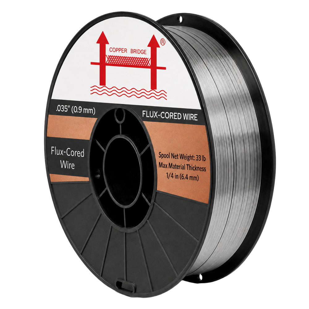 AWS E71T-GS 33 lb (15 kg) Spool Gasless Flux-Cored Wire "Innershield Style"