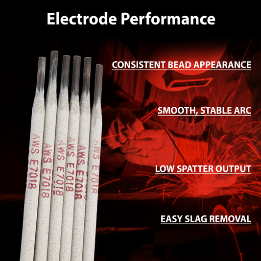 Copper Bridge E7018 Stick Welding Electrodes – 1/8” – 11 lb Box