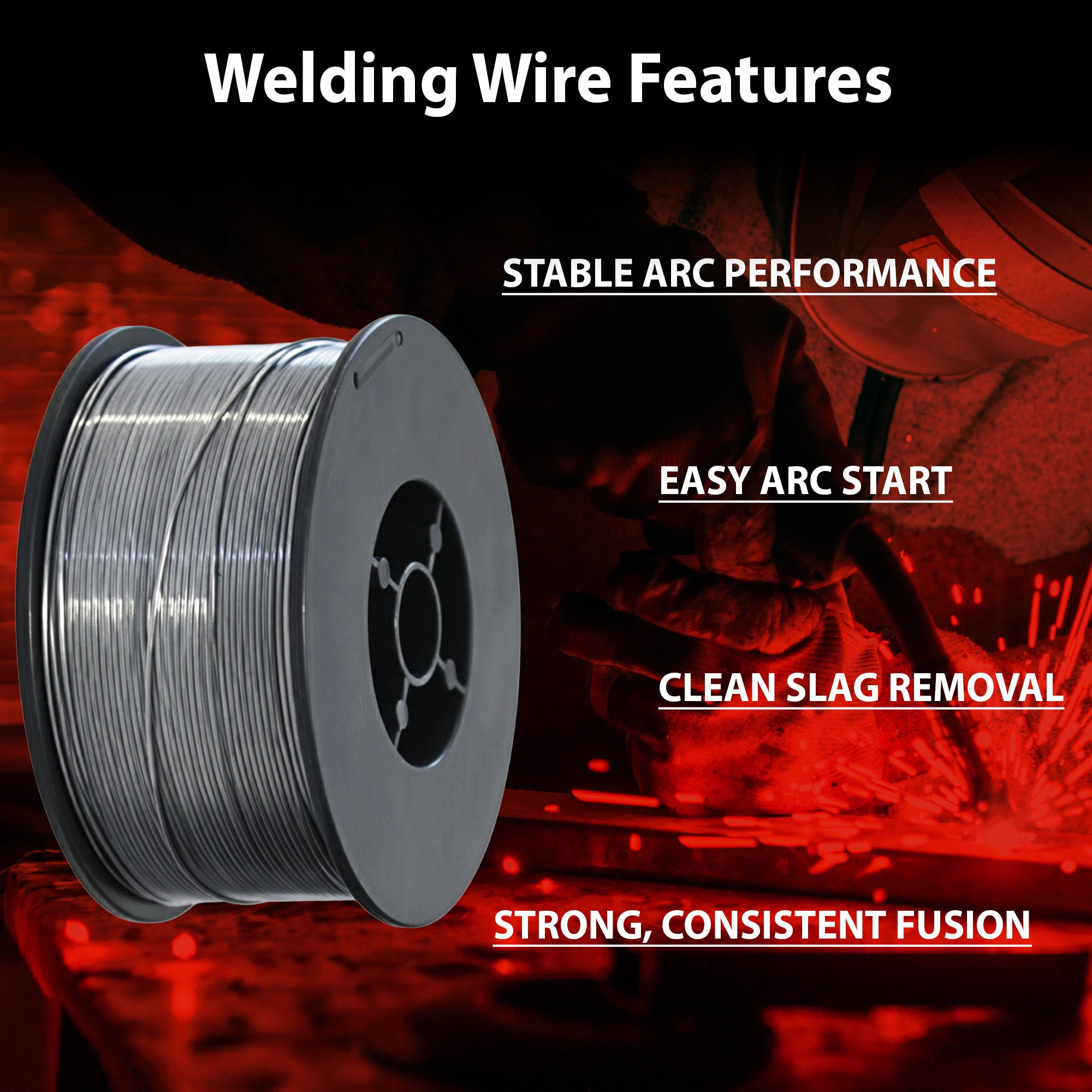 Copper Bridge E71T-GS Gasless Flux Core Welding Wire – .030” – 2