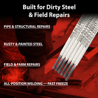 Copper Bridge E6011 Stick Welding Electrodes – 1/8” – 11 lb Box