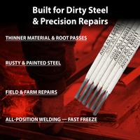 Copper Bridge E6011 Stick Welding Electrodes – 3/32” – 5.5 lb Box