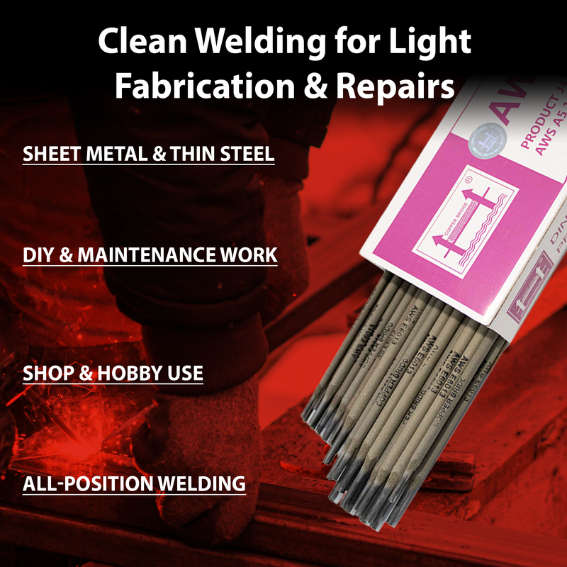 Copper Bridge E6013 Stick Welding Electrodes – 3/32” – 11 lb Box