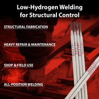 Copper Bridge E7018 Stick Welding Electrodes – 1/8” – 11 lb Box