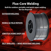 Copper Bridge E71T-GS Gasless Flux Core Welding Wire – .030” – 2 lb Spool