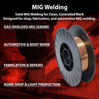 Copper Bridge ER70S-6 Solid MIG Welding Wire – .030” – 11 lb Spool