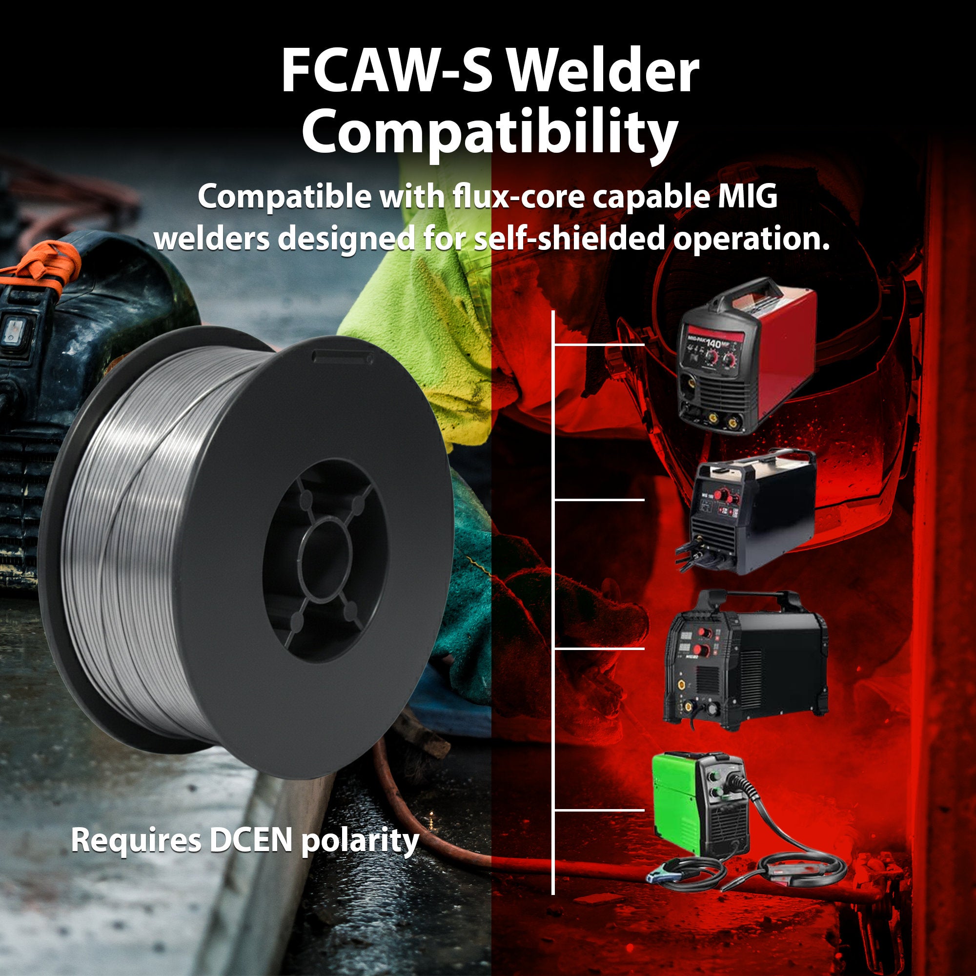 Copper Bridge E71T-GS Gasless Flux Core Welding Wire – .030” – 2