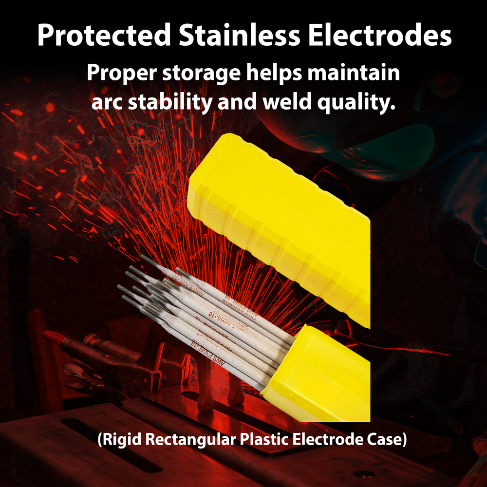 AWS E308L-16 3/32 in (2.4 mm), 2 lb Box Stainless Stick Electrodes