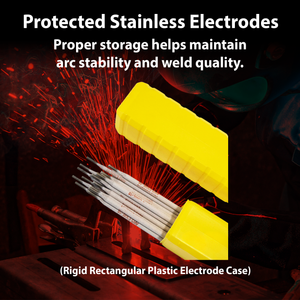 AWS E308L-16 3/32 in (2.4 mm), 2 lb Box Stainless Stick Electrodes