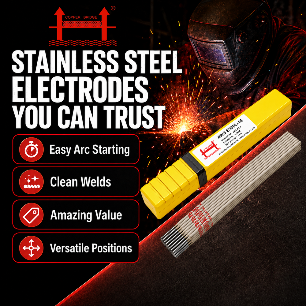 AWS E309L-16 2 lb (1 kg) Box Stainless Stick Electrodes