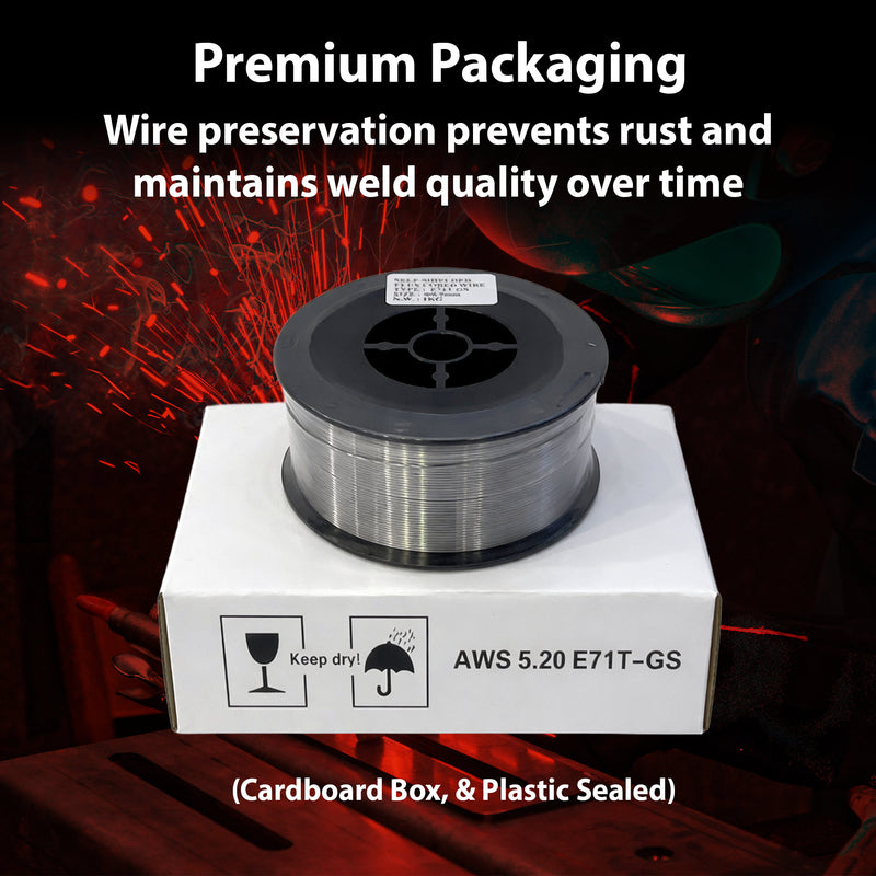 Copper Bridge E71T-GS Gasless Flux Core Welding Wire – .030” – 2 lb Spool