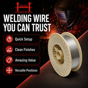 AWS ER308L .035 in (0.9 mm) 33 lb (15 kg) Spool Stainless Steel MIG Welding Wire