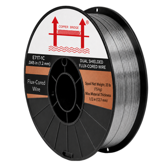 E71T-1 Flux-Cored Welding Wire | Gas-Shielded FCAW Wire – Copper